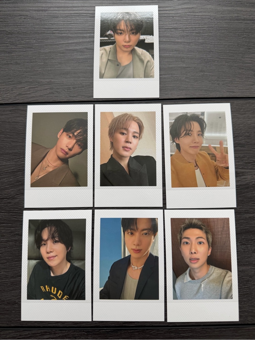 Official BTS Lightstick Ver. 4 Photocard Set